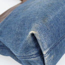 CHANEL Tragetasche Jeansblau CC Auth BA10505-15