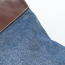 CHANEL Tragetasche Jeansblau CC Auth BA10505-11
