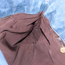 CHANEL Tragetasche Jeansblau CC Auth BA10505-21