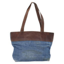 CHANEL Tragetasche Jeansblau CC Auth BA10505-2