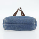 CHANEL Tragetasche Jeansblau CC Auth BA10505-9