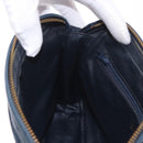 CHANEL Matelasse Chain Shoulder Bag Lamb Skin Navy Gold CC Auth BA10507-22