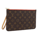 LOUIS VUITTON Monogram Neverfull MM Pouch LV Auth BA10514-1