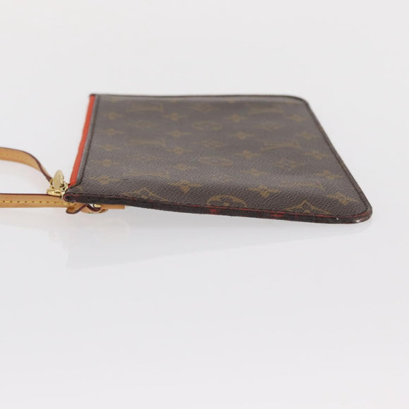 LOUIS VUITTON Monogram Neverfull MM Pouch LV Auth BA10514