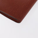 LOUIS VUITTON Epi Pochette Accessoires Pouch Brown M52953 LV Auth BA10518-12