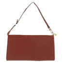 LOUIS VUITTON Epi Pochette Accessoires Pouch Brown M52953 LV Auth BA10518-3