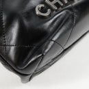 CHANEL Chanel 22 Small Matelasse Chain Bag Lamb Skin 2way Black CC Auth BA1051SM-12