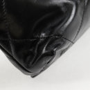 CHANEL Chanel 22 Small Matelasse Chain Bag Lamb Skin 2way Black CC Auth BA1051SM-14