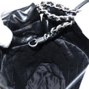 CHANEL Chanel 22 Small Matelasse Chain Bag Lamb Skin 2way Black CC Auth BA1051SM-22