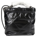 CHANEL Chanel 22 Small Matelasse Chain Bag Lamb Skin 2way Black CC Auth BA1051SM-3