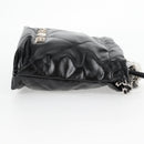 CHANEL Chanel 22 Small Matelasse Chain Bag Lamb Skin 2way Black CC Auth BA1051SM-5