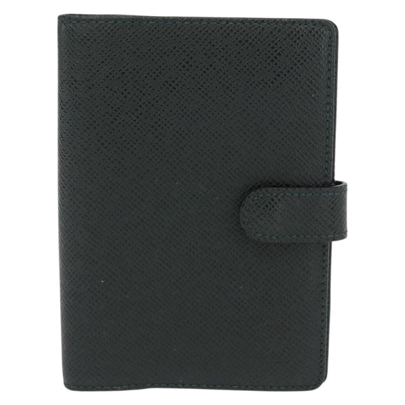 LOUIS VUITTON Taiga Agenda PM Day Planner Cover Epicea R20424 LV Auth BA10520