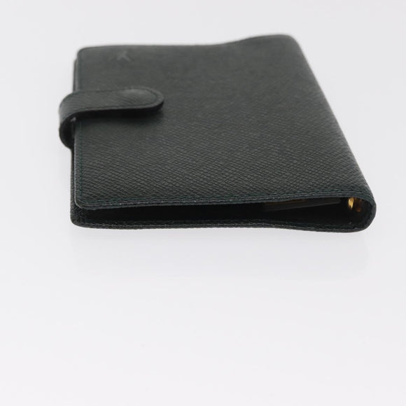 LOUIS VUITTON Taiga Agenda PM Day Planner Cover Epicea R20424 LV Auth BA10520
