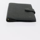 LOUIS VUITTON Taiga Agenda PM Day Planner Cover Epicea R20424 LV Auth BA10520-7