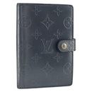 LOUIS VUITTON MonogramMat Agenda PM Day Planner Cover Blue R20935 Auth BA10521-1