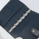 LOUIS VUITTON MonogramMat Agenda PM Day Planner Cover Blue R20935 Auth BA10521-21