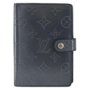 LOUIS VUITTON MonogramMat Agenda PM Day Planner Cover Blue R20935 Auth BA10521-13