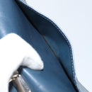 LOUIS VUITTON MonogramMat Agenda PM Day Planner Cover Blue R20935 Auth BA10521-10