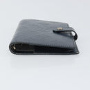 LOUIS VUITTON MonogramMat Agenda PM Day Planner Cover Blue R20935 Auth BA10521-6