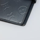 LOUIS VUITTON MonogramMat Agenda PM Day Planner Cover Blue R20935 Auth BA10521-14