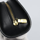 LOUIS VUITTON Epi Dauphine PM Pouch Black M48442 LV Auth BA10523-8