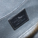 LOUIS VUITTON Epi Dauphine PM Pouch Black M48442 LV Auth BA10523-9