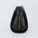 LOUIS VUITTON Epi Dauphine PM Pouch Black M48442 LV Auth BA10523-3