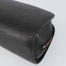 LOUIS VUITTON Epi Dauphine PM Pouch Black M48442 LV Auth BA10523-7
