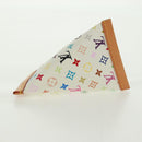 LOUIS VUITTON Monogram Multicolor Berlango Münztäschchen Weiß M58028 Auth BA10526V-6