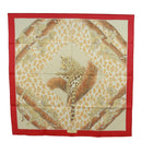 Salvatore Ferragamo Scarf Silk Red Auth BA10535V-13