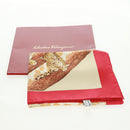 Salvatore Ferragamo Scarf Silk Red Auth BA10535V-12