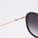 GUCCI Sunglasses metal Black Auth BA10537V-16