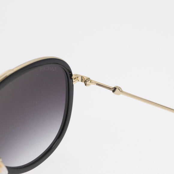 GUCCI Sunglasses metal Black Auth BA10537V