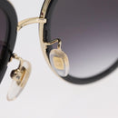 GUCCI Sunglasses metal Black Auth BA10537V-7