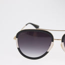GUCCI Sunglasses metal Black Auth BA10537V-3