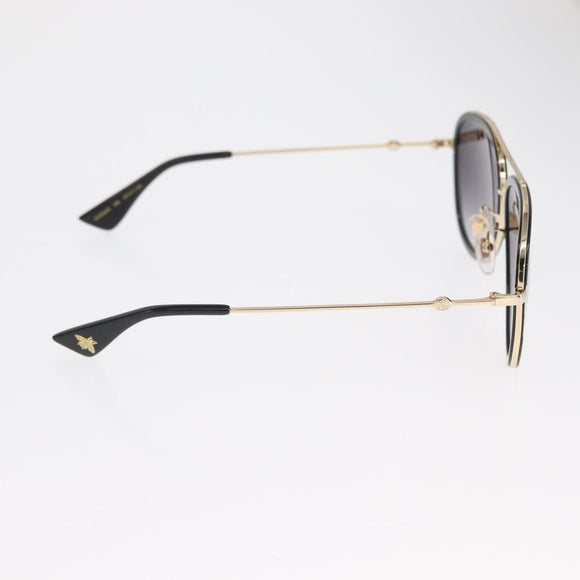 GUCCI Sunglasses metal Black Auth BA10537V