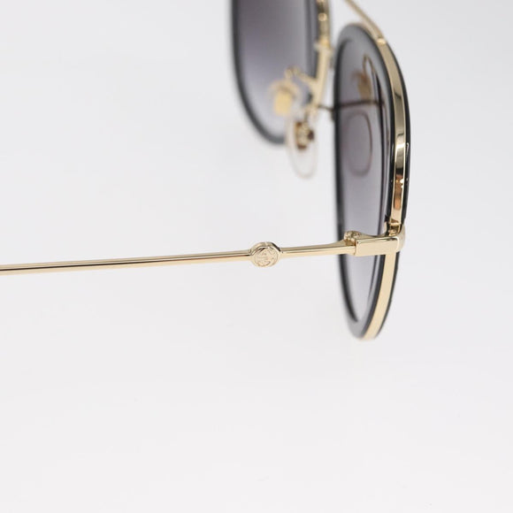 GUCCI Sunglasses metal Black Auth BA10537V