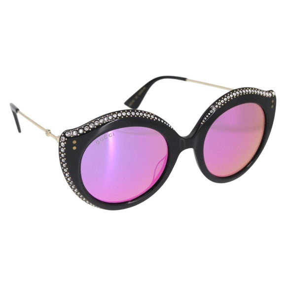GUCCI Sunglasses plastic Black Auth BA10538V