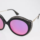 GUCCI Sunglasses plastic Black Auth BA10538V-5
