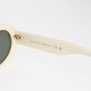 GUCCI Sunglasses plastic White Auth BA10540A-9