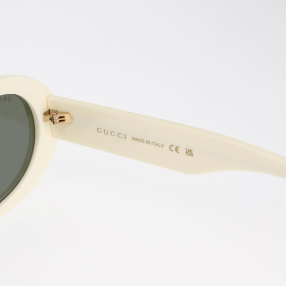 GUCCI Sunglasses plastic White Auth BA10540A