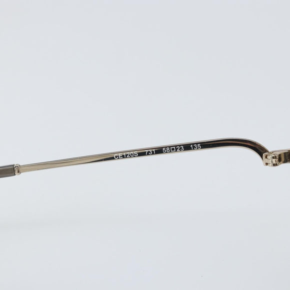 Chloe Sunglasses metal Black Auth BA10541