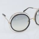 Chloe Sunglasses metal Black Auth BA10541-6
