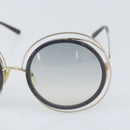 Chloe Sunglasses metal Black Auth BA10541-7
