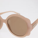 Chloe Sunglasses plastic Pink Auth BA10542A-5