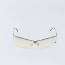 CHANEL Sunglasses metal Silver CC Auth BA10543-13