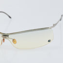 CHANEL Sunglasses metal Silver CC Auth BA10543-6