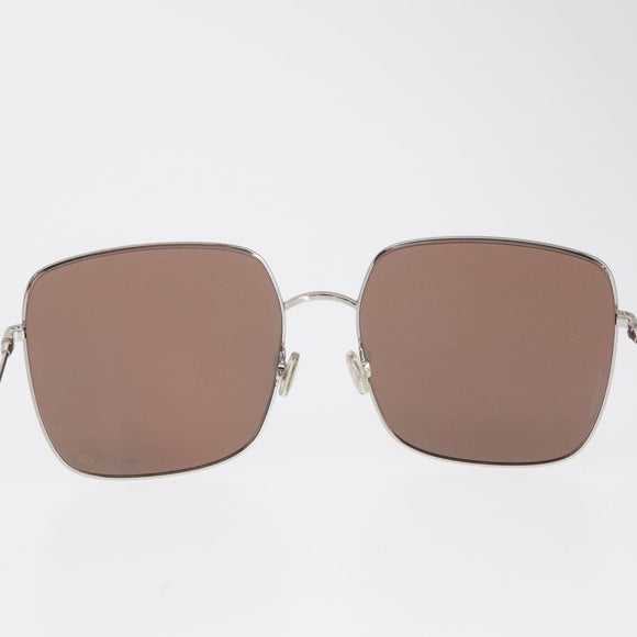 Christian Dior Sunglasses metal Silver Auth BA10544V