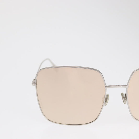 Christian Dior Sunglasses metal Silver Auth BA10544V