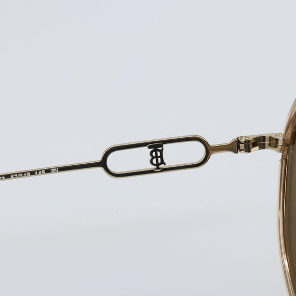 BURBERRY Sunglasses plastic Brown Auth BA10545